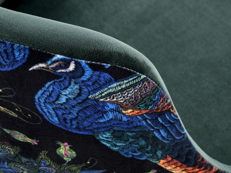 Cadeira Houston 1390 (Verde + Preto)