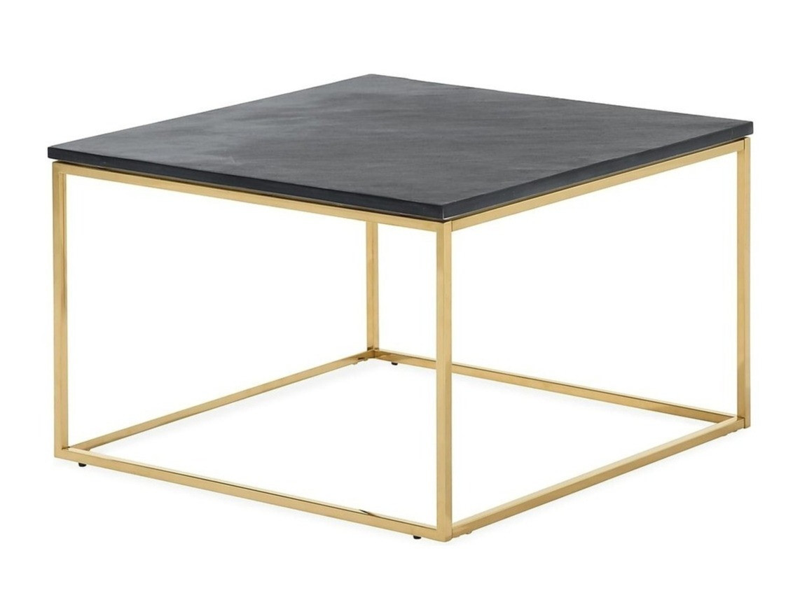Mesa para revistas Riverton 534 (Preto + dourado)