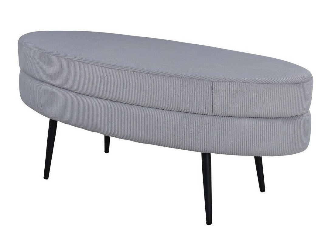 Banco estofado Dallas 2920 (Cinzento + Preto)