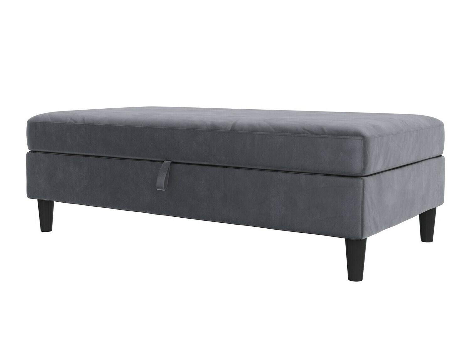 Banco estofado Tulsa 536 (Cinzento)