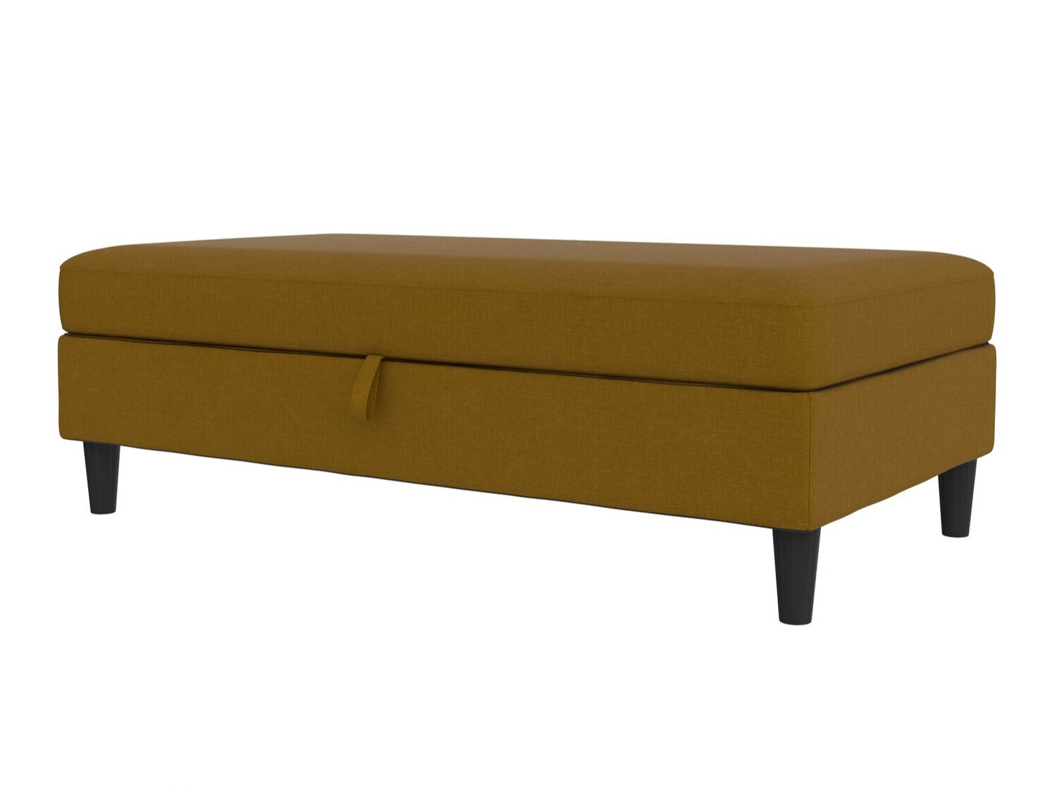 Banco estofado Tulsa 537 (Amarelo escuro)