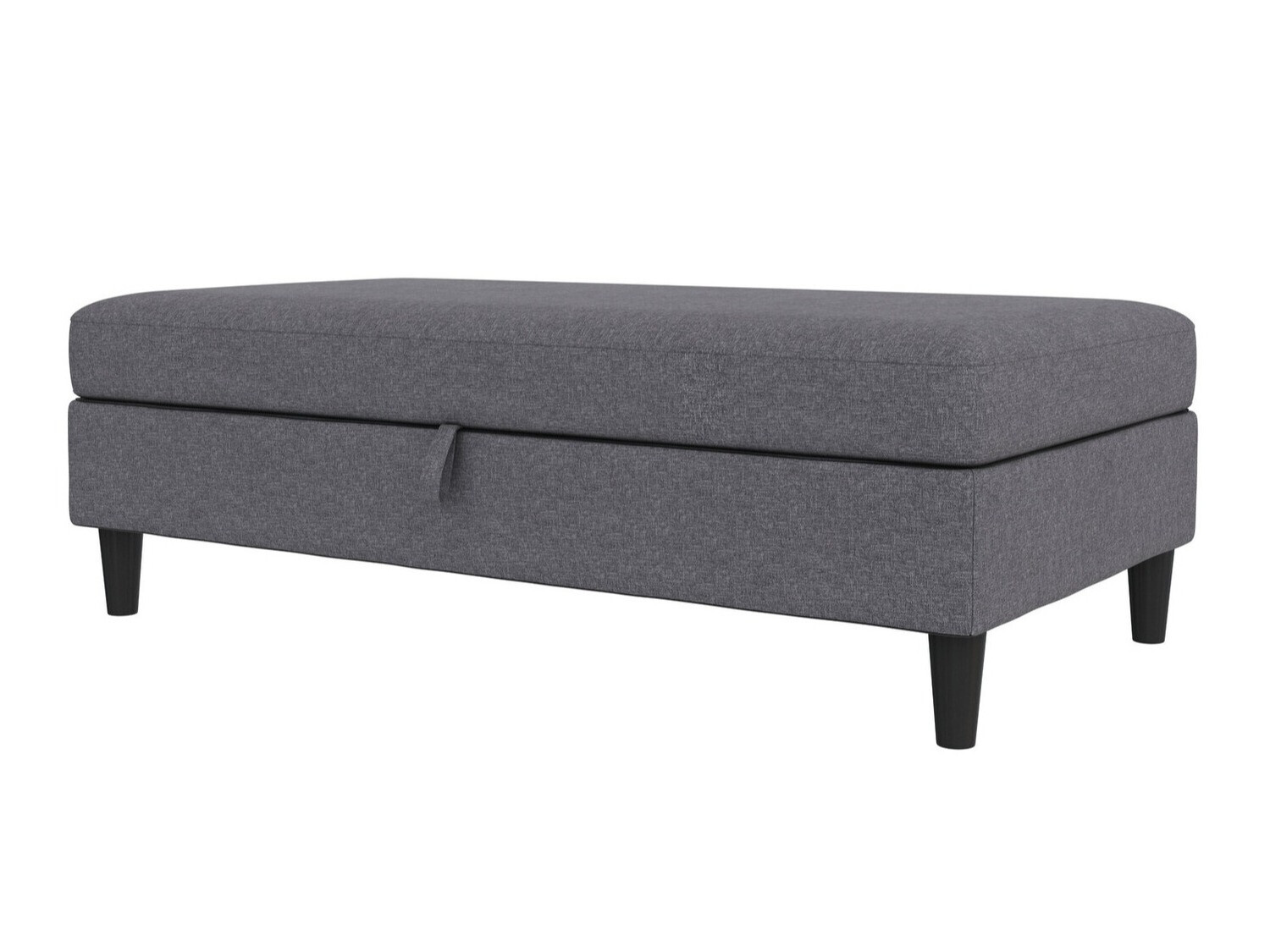 Banco estofado Tulsa 537 (Cinzento claro)