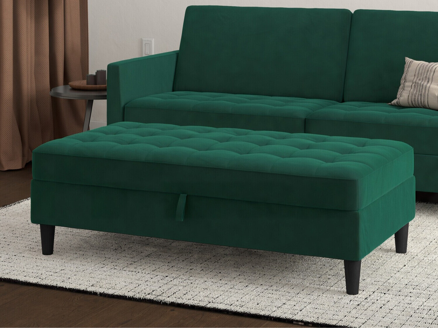 Banco estofado Tulsa 544 (Verde)