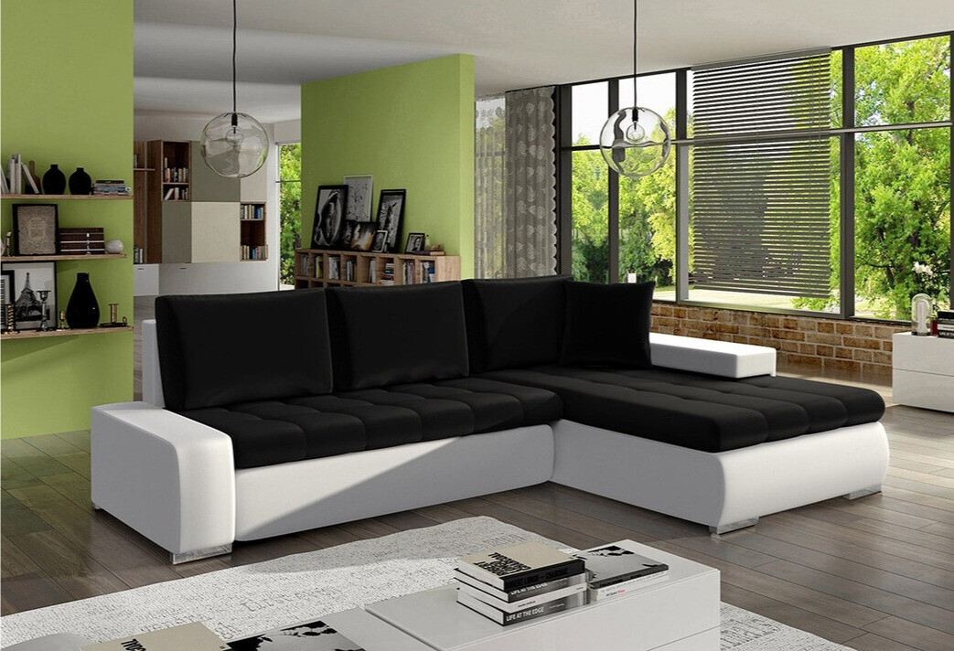 Sofá de canto Comfivo 112 (Soft 017 + Manila 18)