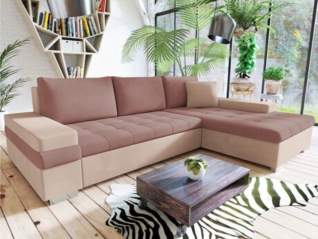 Sofá de canto Comfivo 121 (Uttario Velvet 2956 + Uttario Velvet 2955)