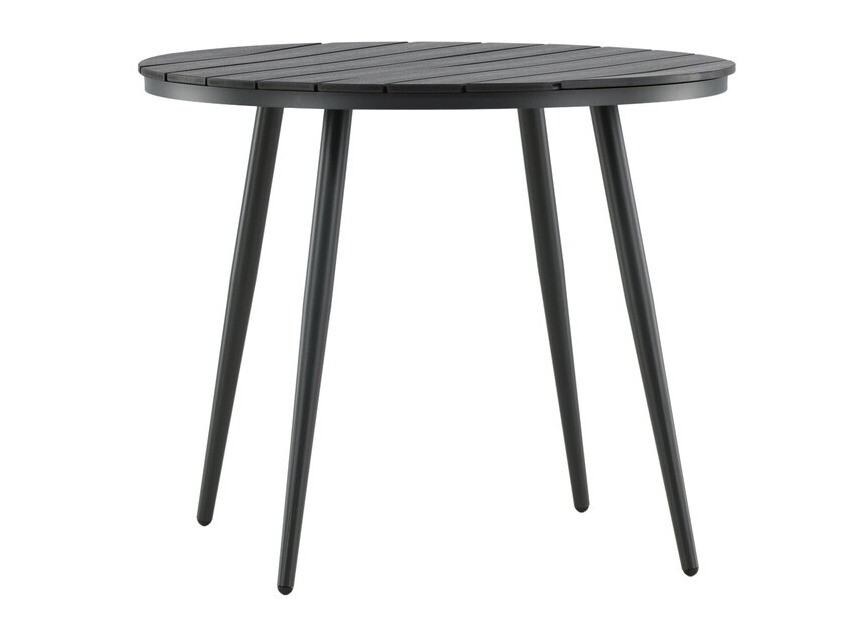 Conjunto de mesa e cadeiras Dallas 3782 (Castanho claro + Preto)