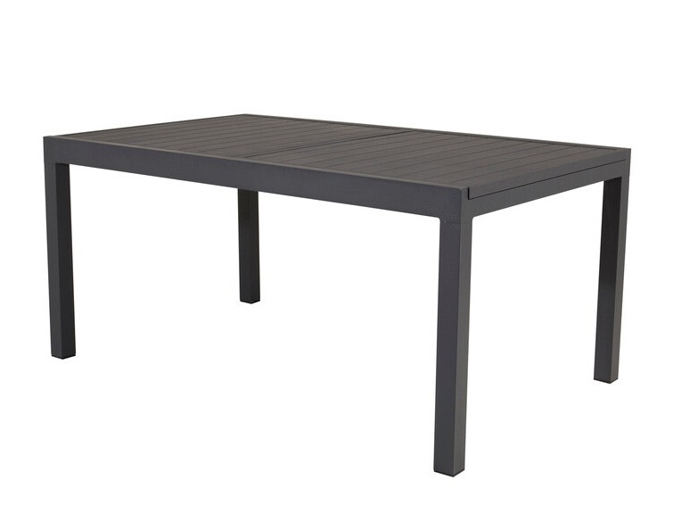 Conjunto de mesa e cadeiras Dallas 3783 (Cinzento + Preto)