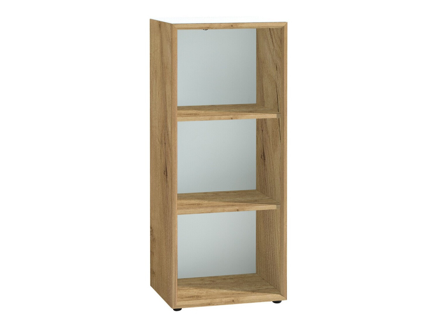 Estante Catcamu 103 (Branco + Navarra carvalho)