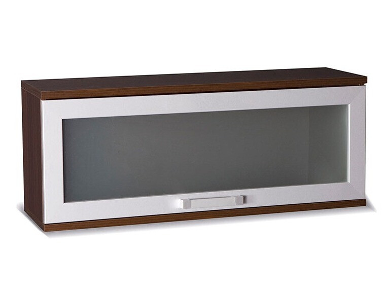 Estante de parede Cirevau 116 (Wengué)