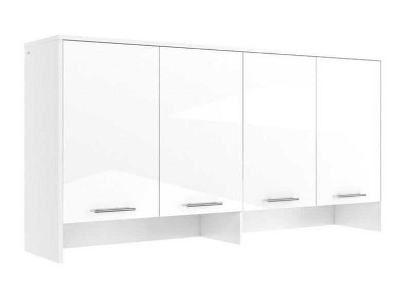 Aparador Concept Pro Lenart II (Branco + Branco brilhante)