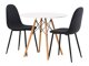 Conjunto para refeições Dallas 3790 (Preto + Preto)