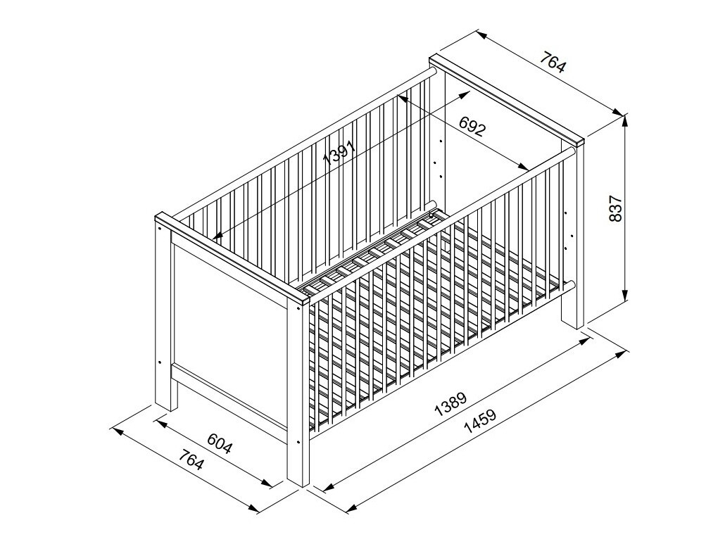 Berço para bebé Findlay G122