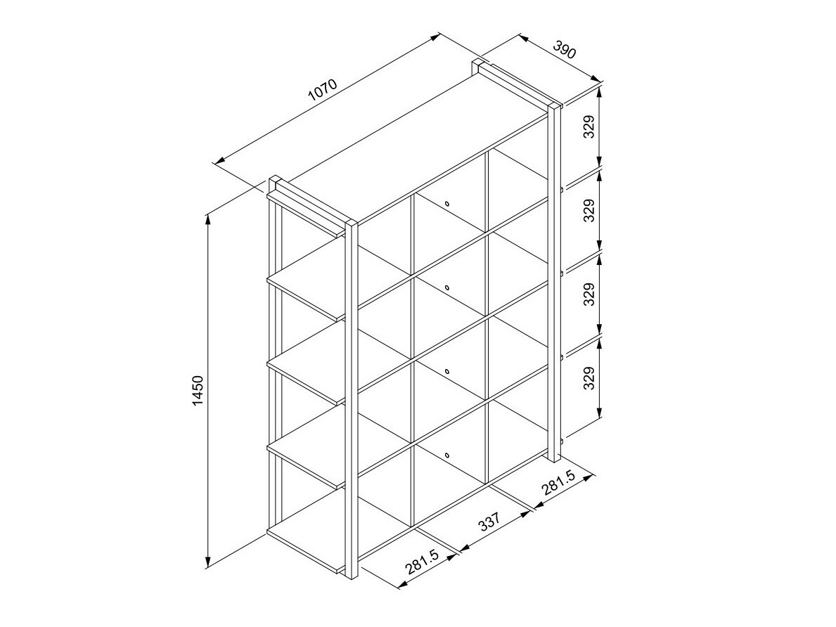 Estante Findlay H104