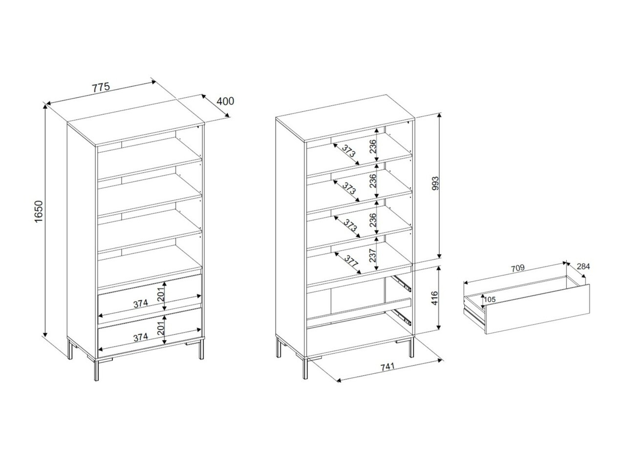 Estante Findlay J103