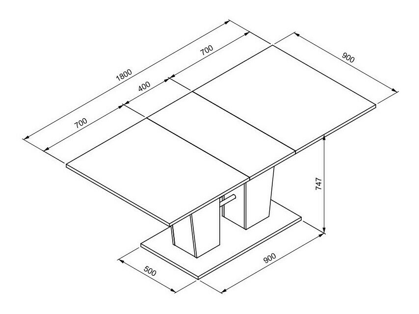 Mesa Findlay 127 (Branco)