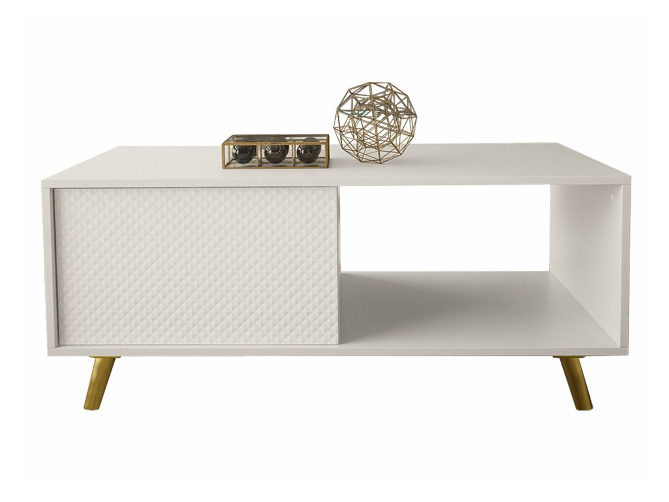 Mesa para revistas Merced 130 (Branco)