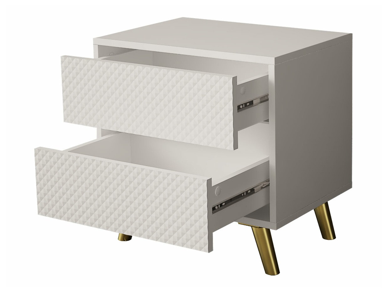 Mesa de cabeceira Merced 131 (Preto)