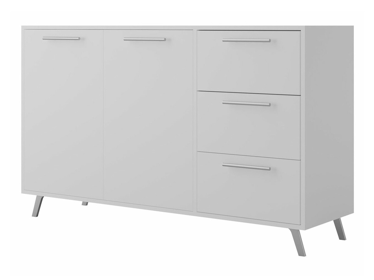 Cómoda Dortivu 118 (Branco + Prata)