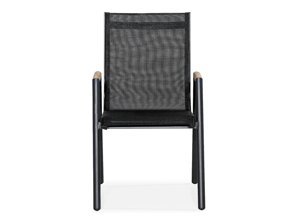 Conjunto de mesa e cadeiras Comfort Garden 1572 (Preto)