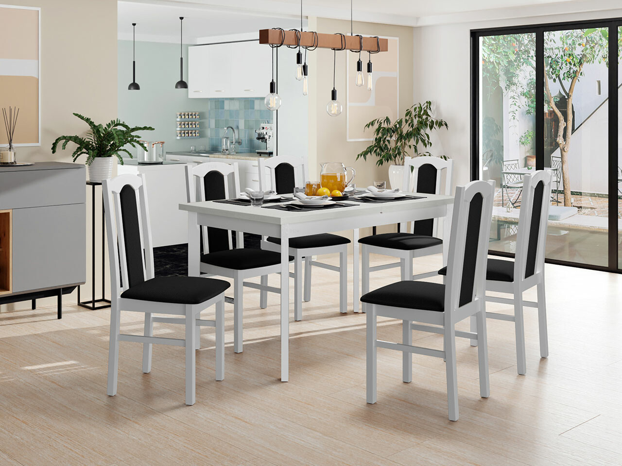 Conjunto para refeições Victorville 277 (Branco)