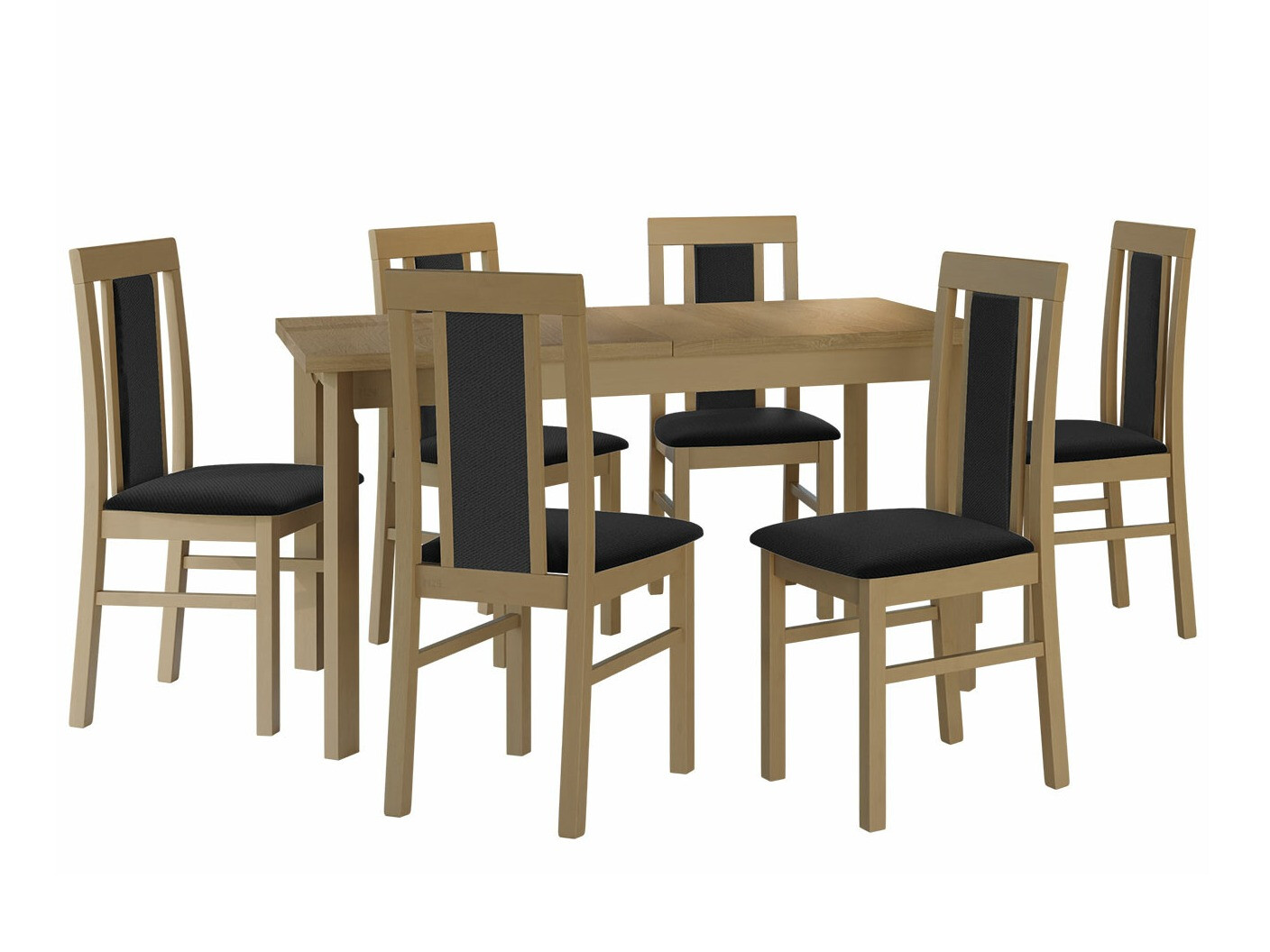 Conjunto para refeições Victorville 293 (Carvalho sonoma)