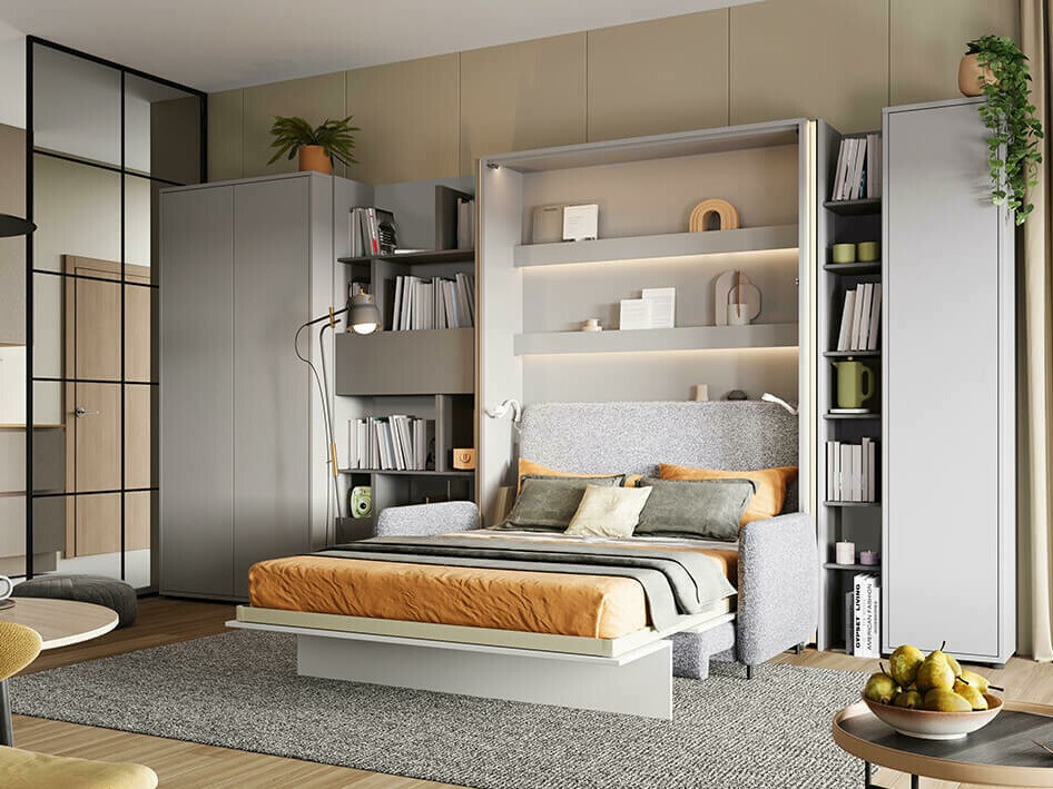 Estante Concept Pro Lenart IV (Cinzento)
