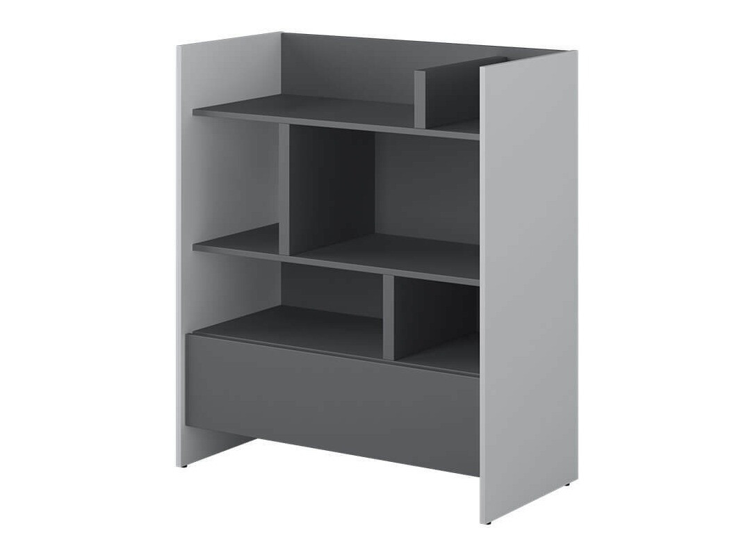 Estante Concept Pro Lenart VIII (Cinzento + Grafite)