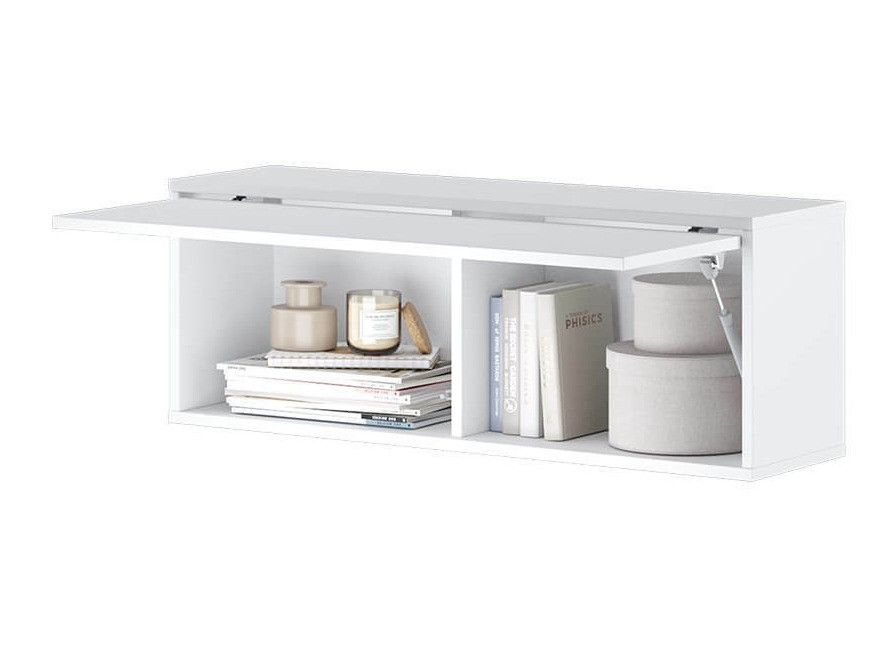 Armário suspenso Concept Pro Lenart Levfere 153 (Branco)