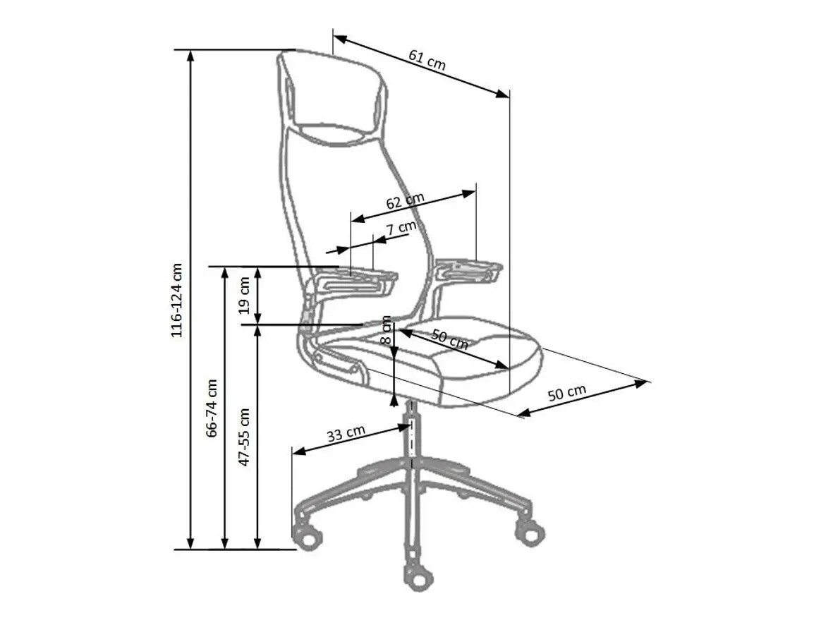 Cadeira de escritório Houston 245