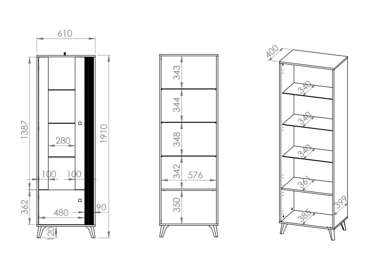 Estante Madison A110