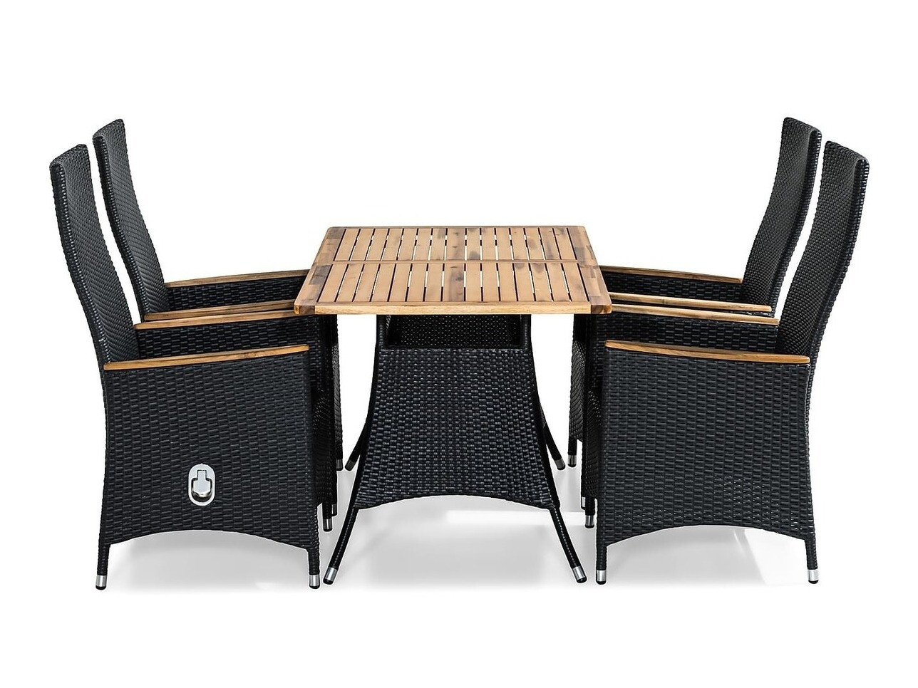 Conjunto de mesa e cadeiras Comfort Garden 1122