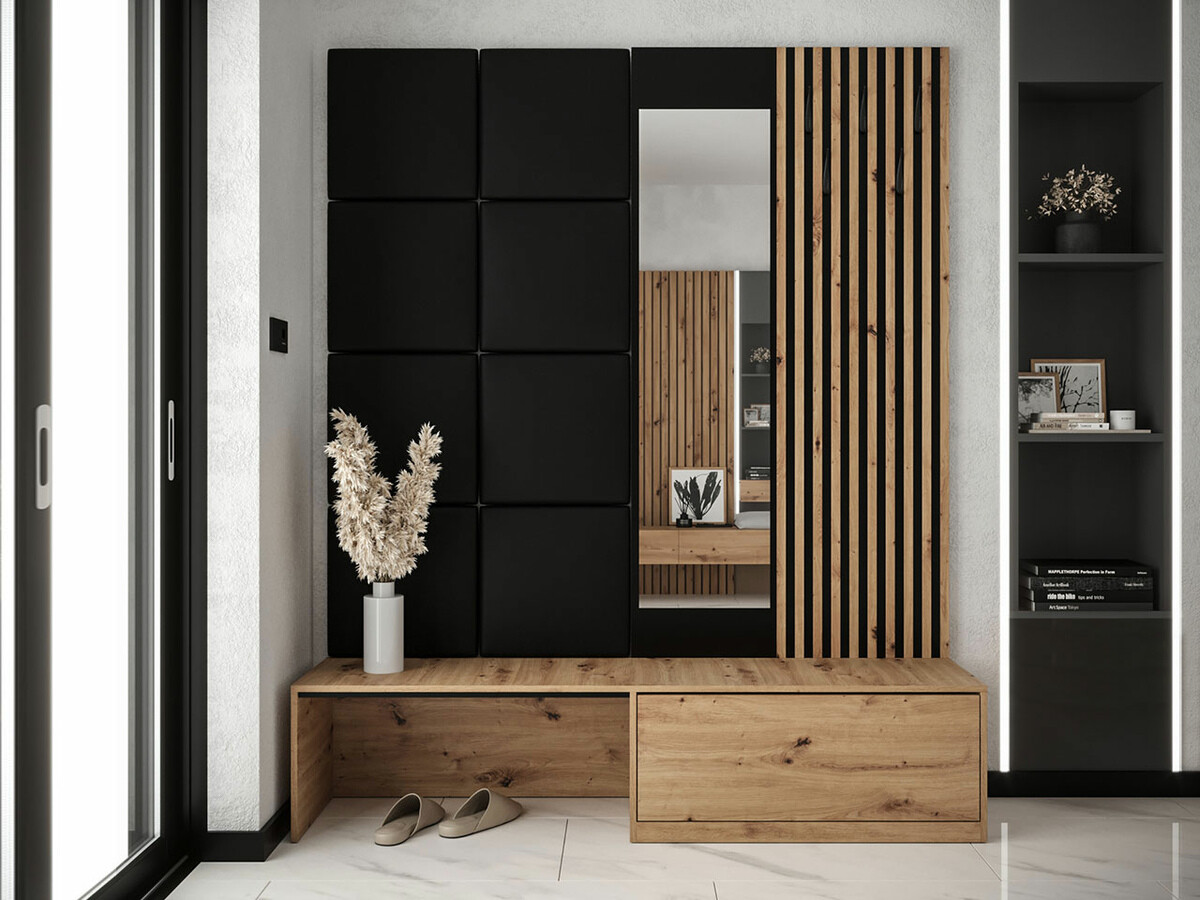 Conjunto de entrada Hartford 322 (Carvalho Artisan + Soft 011)