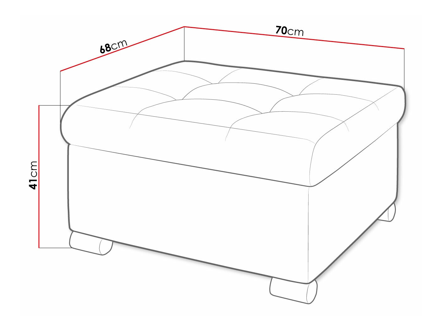 Pufe Comfivo Gemma (Horton 204.01)