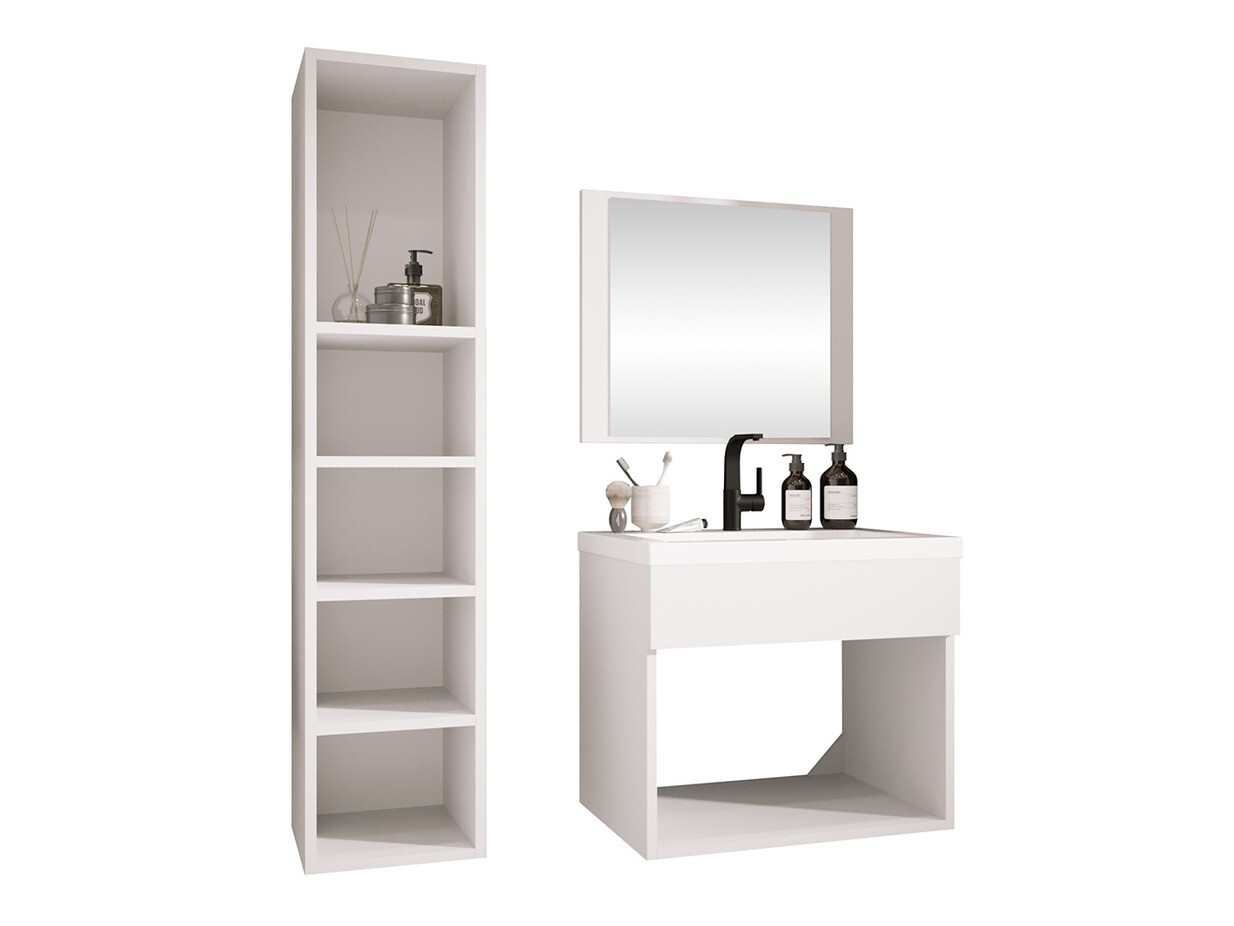 Conjunto para casa de banho Hartford J103 (Branco)