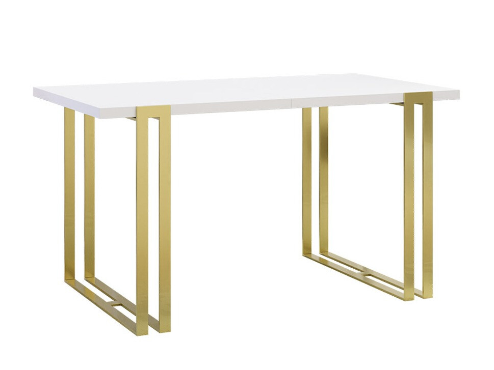 Mesa Comfivo Sors (Branco + Dourado)