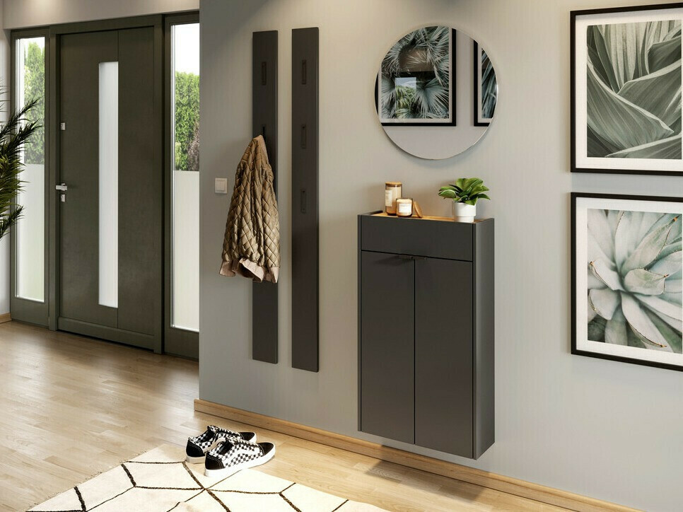 Sapateira Cirsale 101 (Grafite + Navarra carvalho)