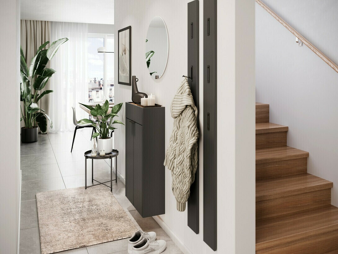 Sapateira Cirsale 101 (Grafite + Navarra carvalho)