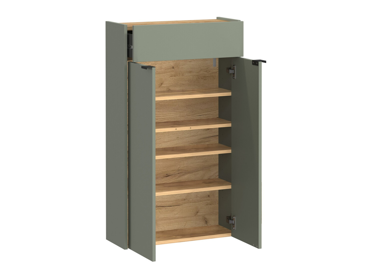 Sapateira Cirsale 101 (Verde empoeirado + Navarra carvalho)