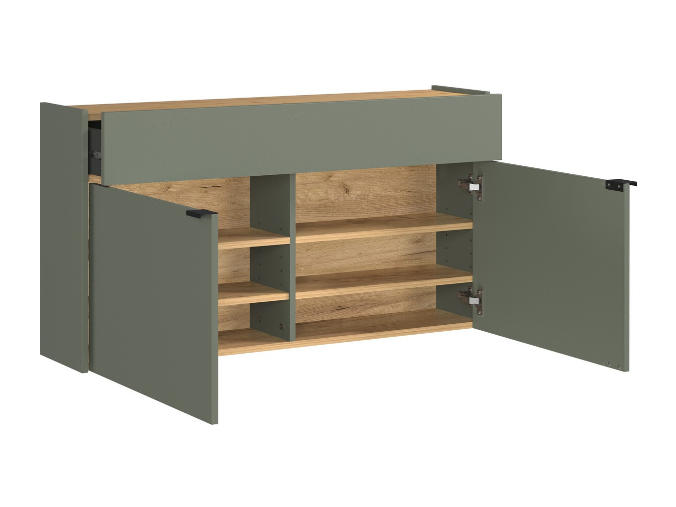 Sapateira Cirsale 102 (Verde empoeirado + Navarra carvalho)