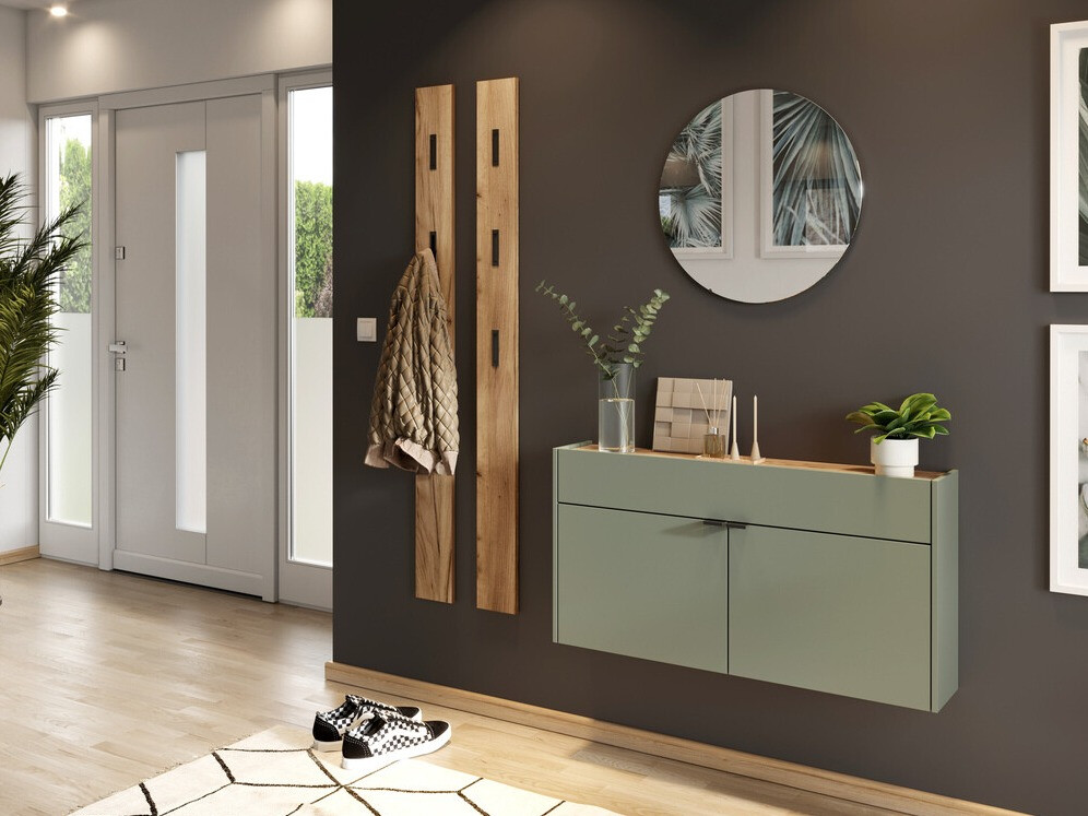 Sapateira Cirsale 102 (Verde empoeirado + Navarra carvalho)