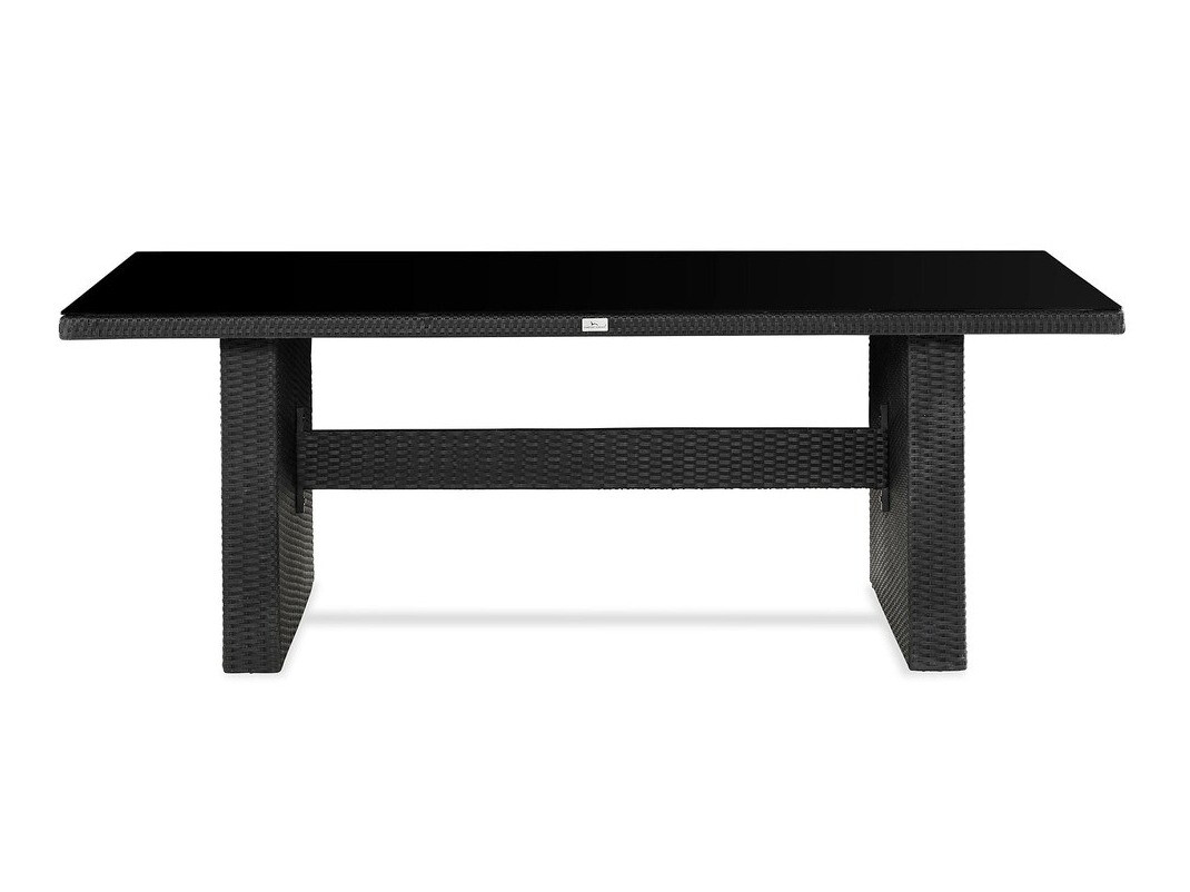 Conjunto de mesa e cadeiras Comfort Garden 1583 (Preto + Cinzento)