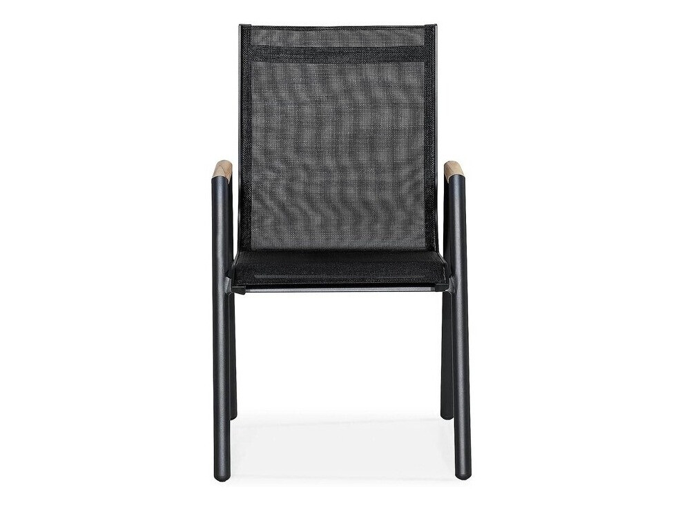 Conjunto de mesa e cadeiras Comfort Garden 1585 (Preto)