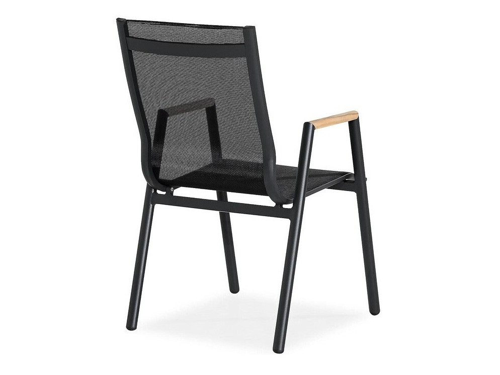 Conjunto de mesa e cadeiras Comfort Garden 1585 (Preto)