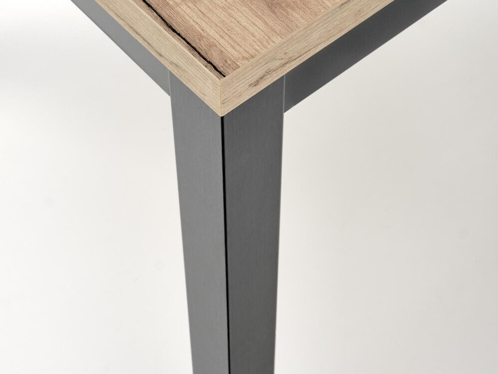Mesa Houston 1562 (Preto + Carvalho Craft)