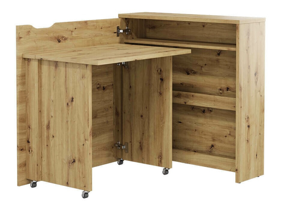 Mesa de escritório para cantos Concept Pro Lenart Levfere 156 (Carvalho Artisan)