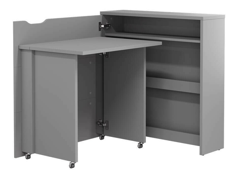 Secretária de canto Concept Pro Lenart Levfere 156 (Cinzento)