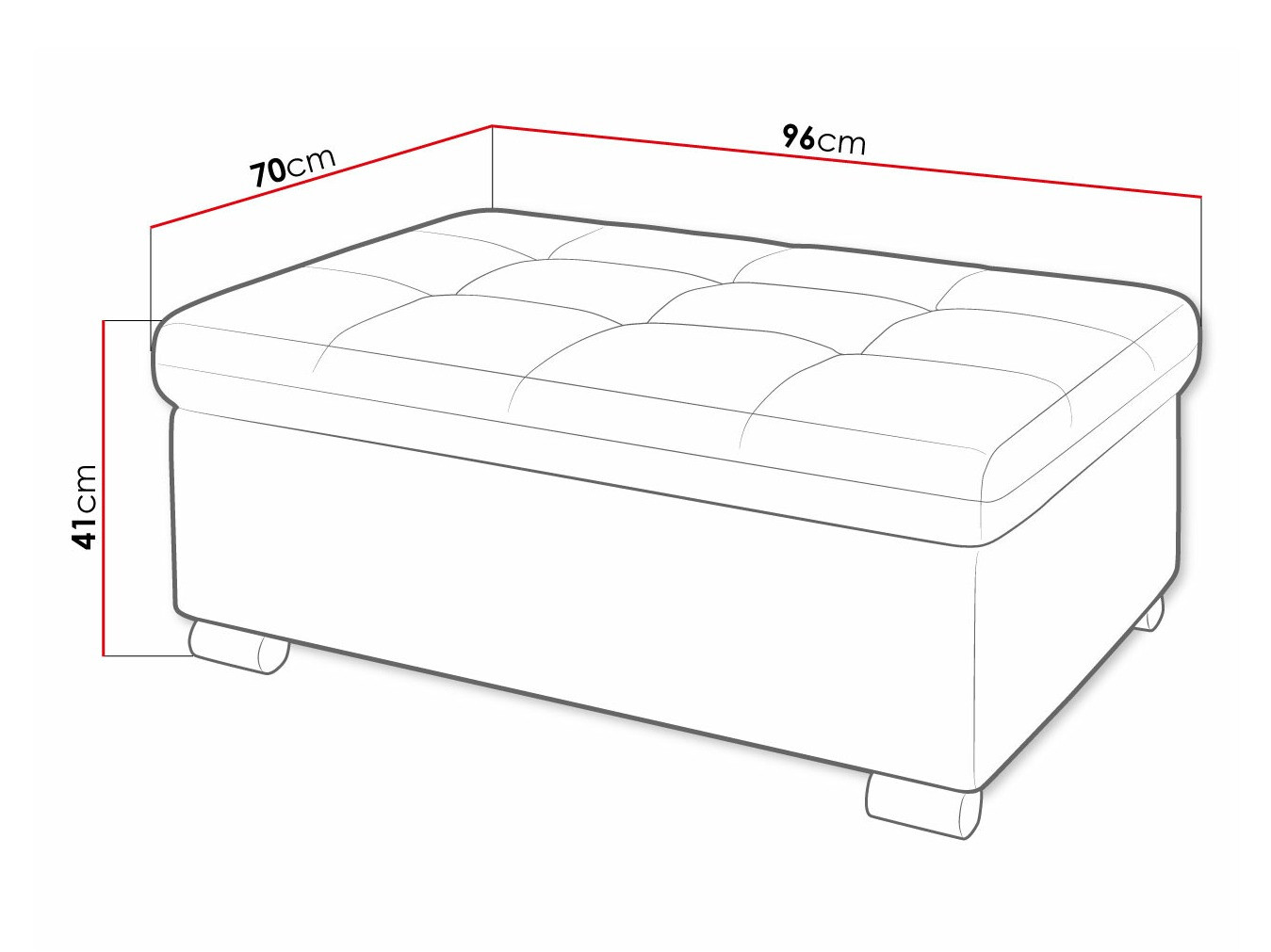 Banco estofado Comfivo 118 (Poso 01)