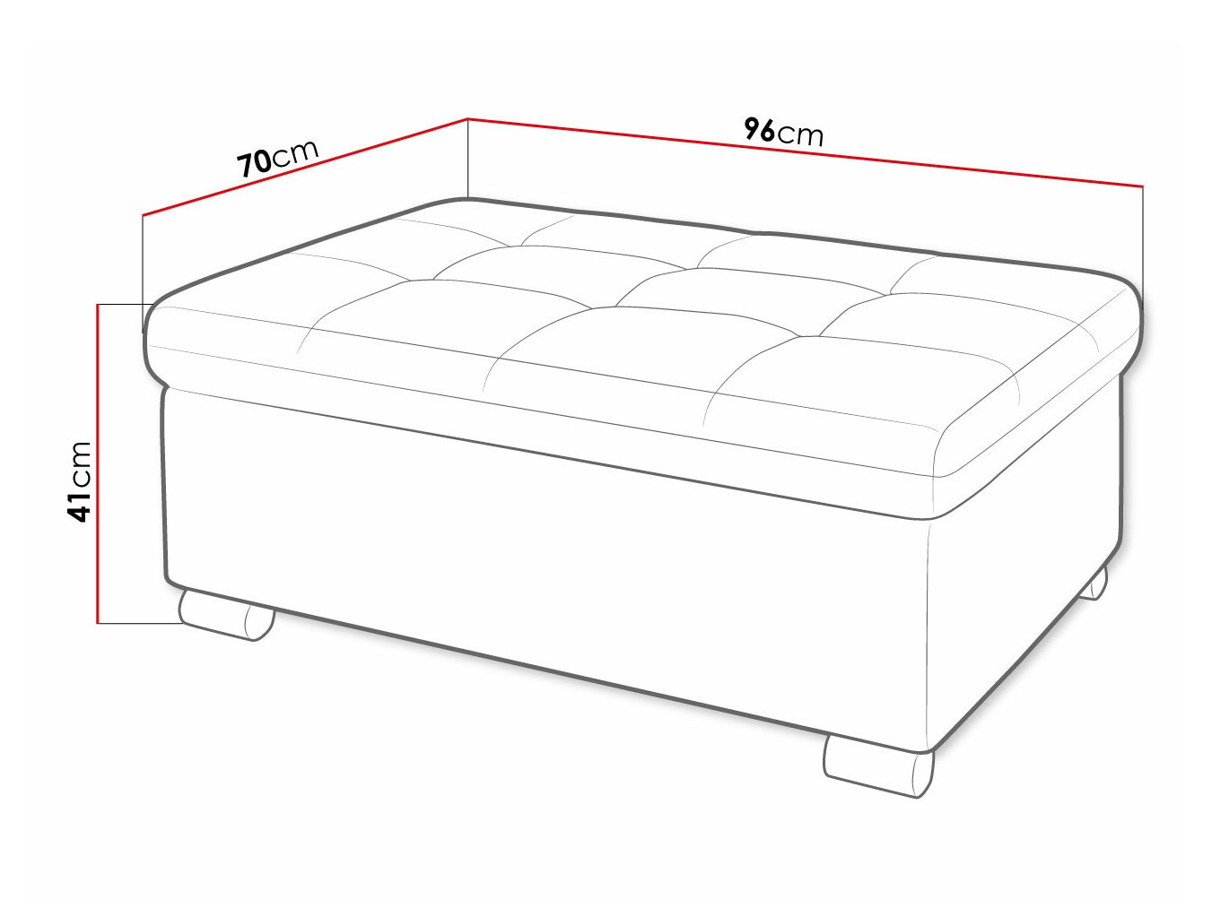 Banco estofado Comfivo 118 (Poso 100)