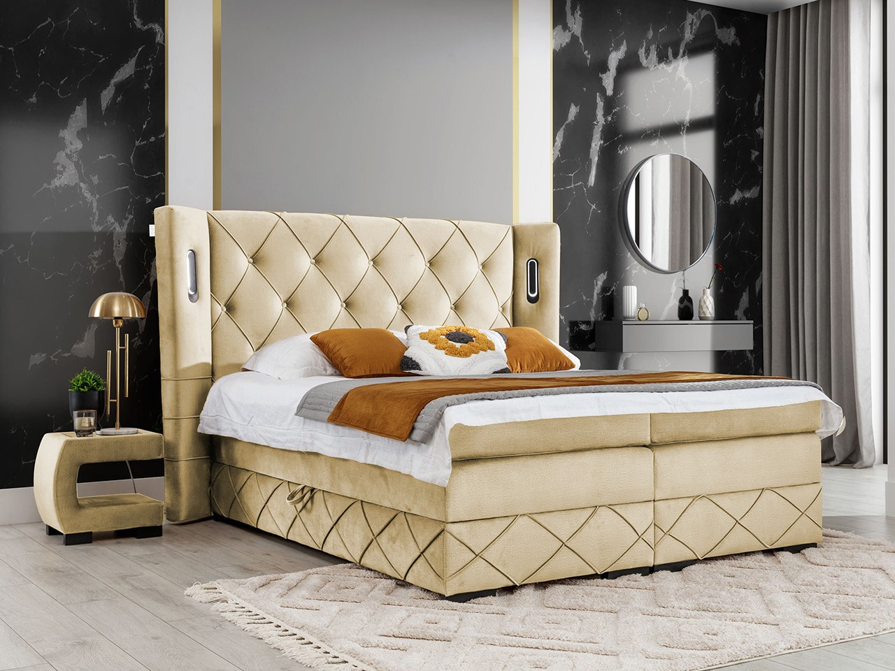 Cama continental Historia (Kameleon 04)