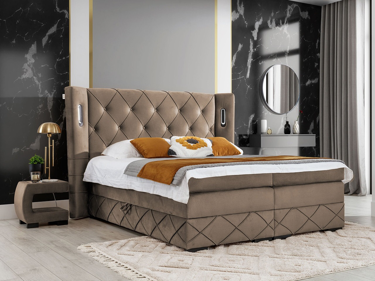 Cama continental Historia (Kameleon 09)